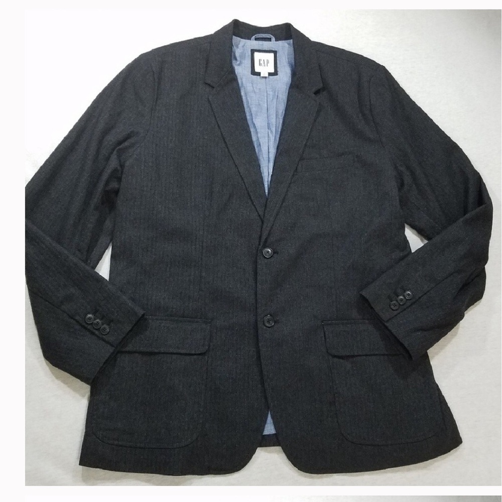 Men’s Herringbone Gap Blazer